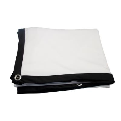 tela macia dobrável portátil do projetor da tela de seda do leite 40-Inch para o delicado de formação educacional da projeção do negócio
