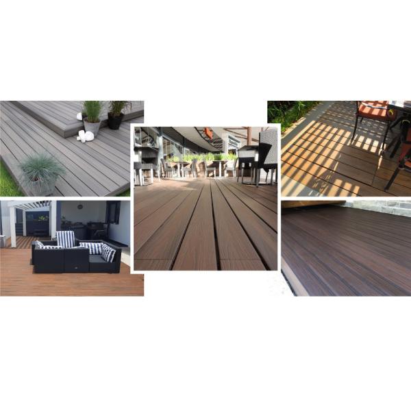 Древесина 16ft на открытом воздухе составной украшая FSC IPE Eco не аттестовала никакую занозу