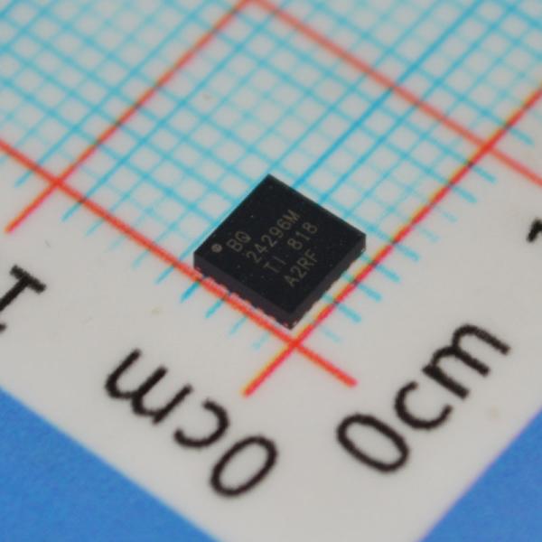 BQ24296MRGER 2A Chargeur Li-Ion à cellule unique avec régulation thermique de commande I2C à entrée de 3,9V à 6,2V, régulation thermique de 20V OVP et package QFN de 3 mm × 3 mm