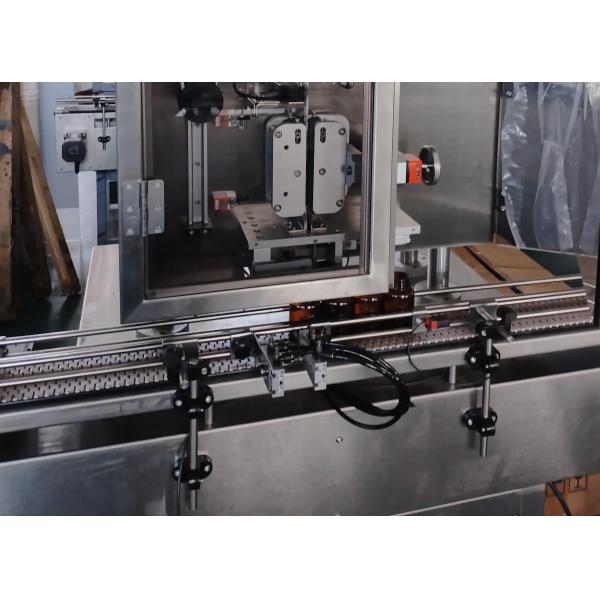 BPG-200 Automatic Desiccant Inserter with 130 Bottles/Min Speed, PLC & Touch Screen Control, and 316L Stainless Steel Contact Material