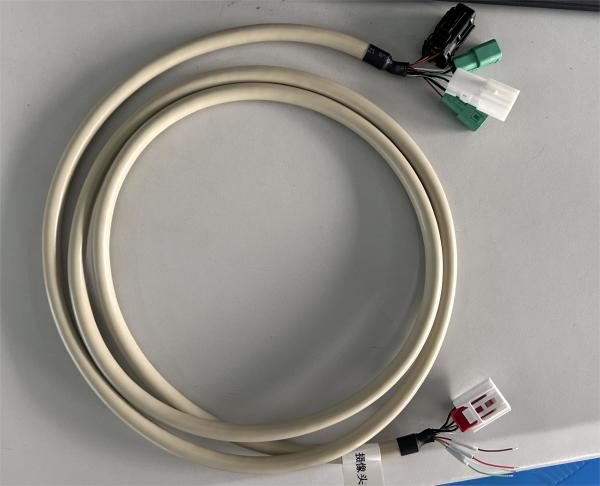 1700mm Waterproof Cable Wire Harness Power Supply Harness 4 Pin Housing For Industrial Environments