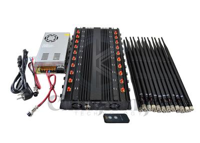 Antenas Handheld AC110V de controle remoto do jammer 5G 20 do sinal de LORA GPS