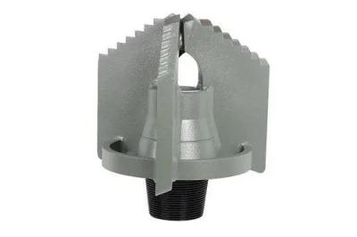 Durable Drag Drill Bit 3 Wings For For Medium / Medium Hard Formations