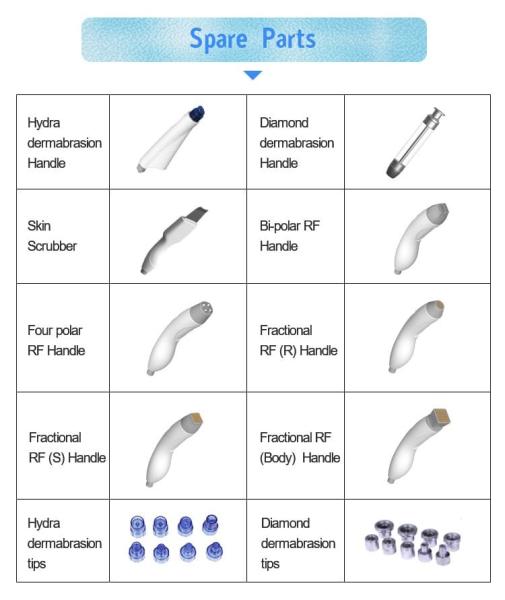 Máquina de Dermoabrasão Hydra 200W Máquina de Microdermoabrasão de Peeling de Diamantes 8 em 1