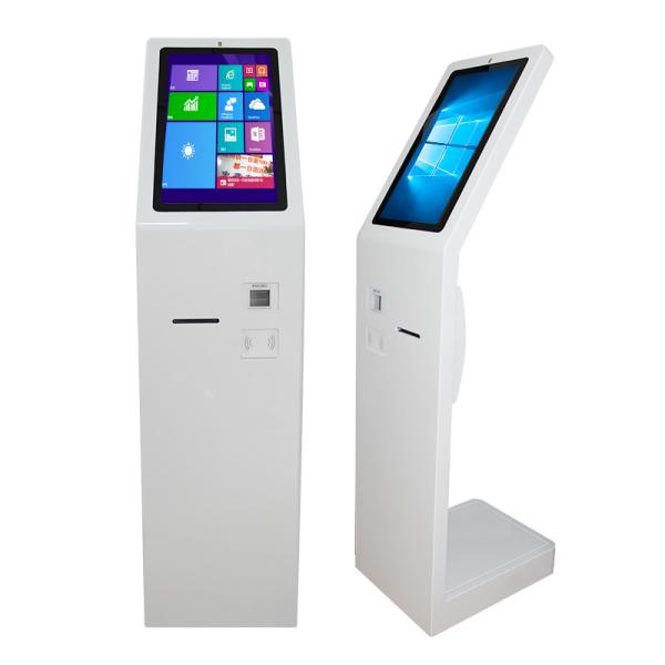 19'' Capacitive Touch Screen Query Machine 450cd/m2 With QR Scanner