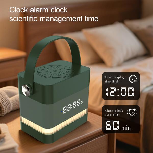 D05 Smart White Noise Machine with Bluetooth Speaker 7 Sounds