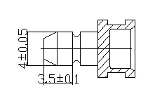 Auto High Voltage Ignition System Plastic Spark Plug Resistor , Odorless and Durable
