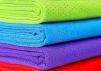 Le tissu respirable de Spandex de polyester tricotent la maille de bout droit de débardeur de papillon