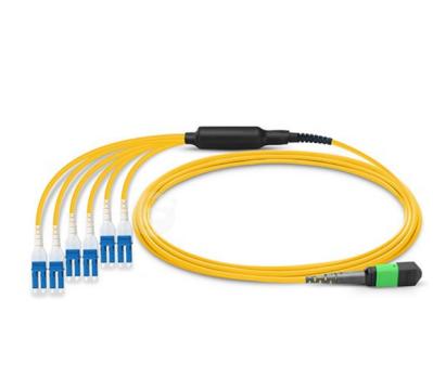 MPO To LC Breakout Cable 8 Core 12 Core Or 24 Core