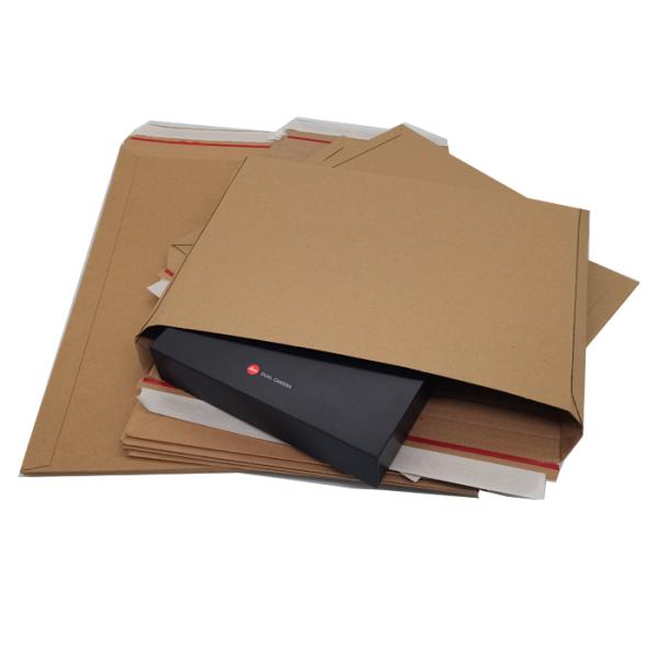 30mm thick 300gsm Cardboard Shipping Envelopes E Flute Corrugated Paper