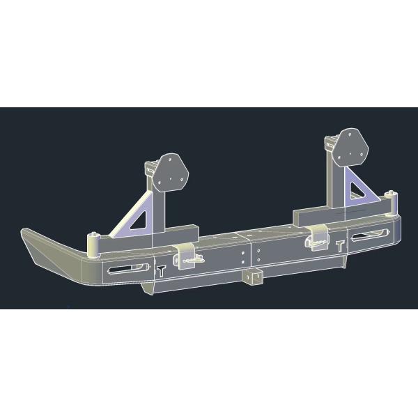 front bumper offroad 4x4 bull bar for LC150 Land cruiser 150