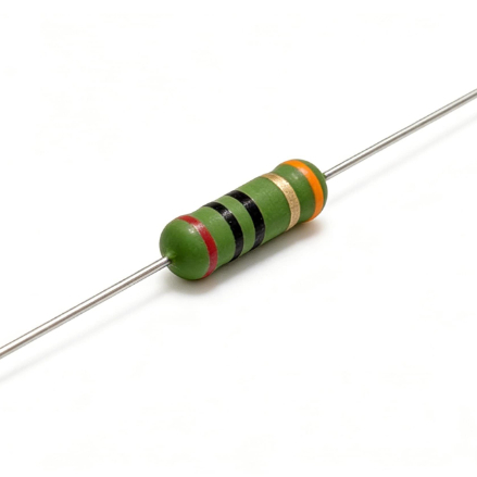 Flameproof Surge Resistors Anti Pulse Surge Protection  Wire Wound Resistors DC500V