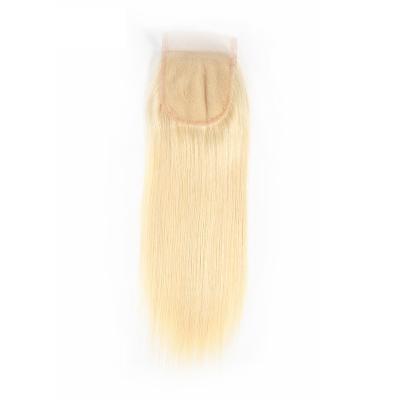 Fechamento suíço reto do laço da cor loura brasileira real do cabelo #613 com cabelo do bebê