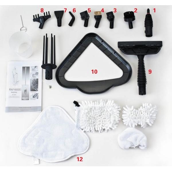 Keep Your Home Spotless with the 1300W 5 IN 1 STEAM MOP XY-618 Multi-Function Cleaner