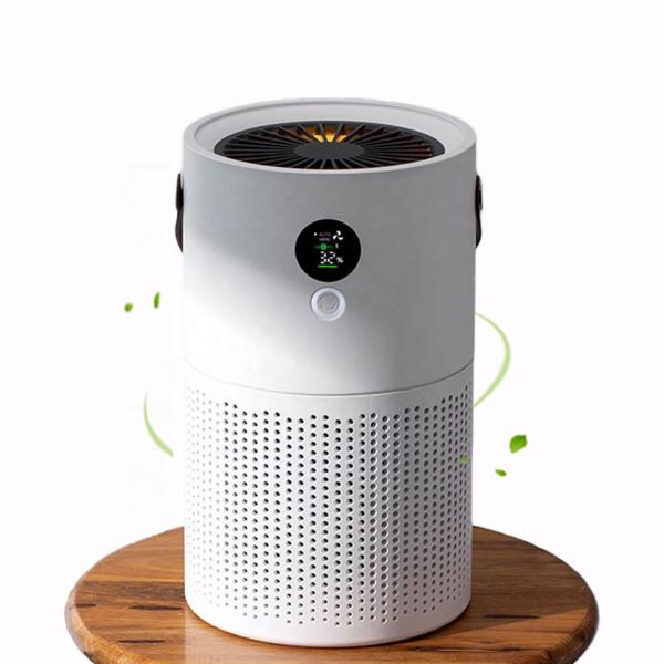 Мини небольшая белизна стола очистителя AP01 HEPA H13 воздуха домочадца 10000mAH
