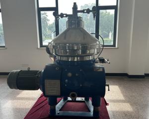 円盤分離器 100~150T/D 植物油の蒸発除去と水洗浄のための連続精製