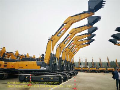 Máquina escavadora hidráulica XE490DK da esteira rolante da estabilidade alta de 49 toneladas com cubeta da rocha