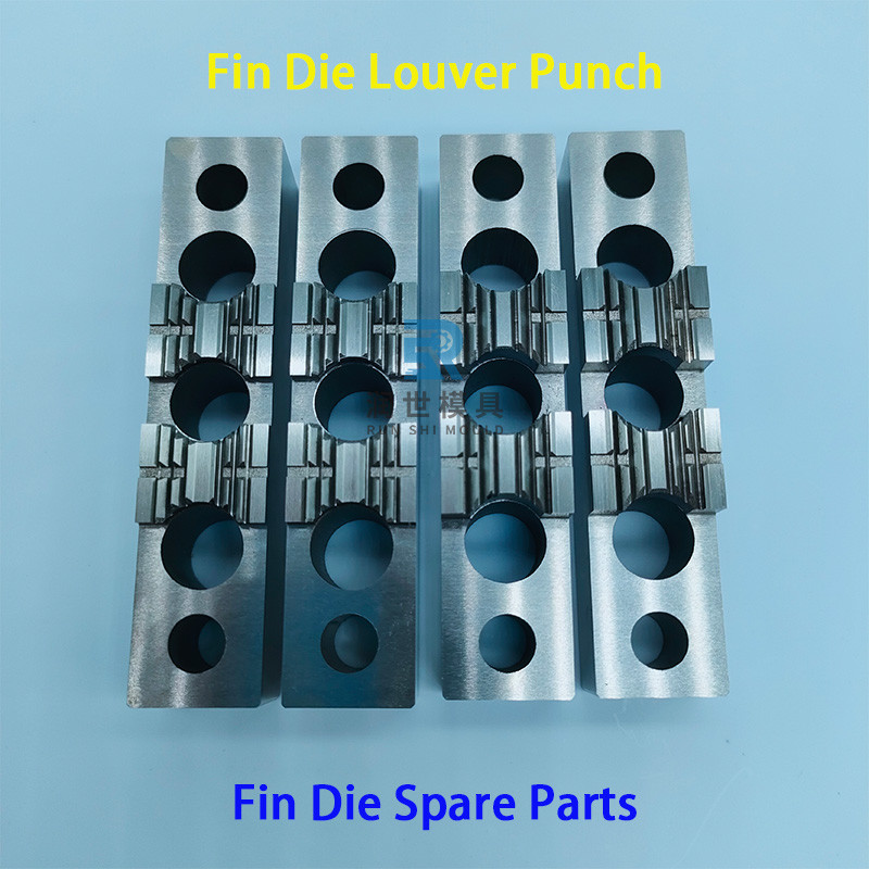 HSS HAP40 Fin Die Spare Parts Single And Multi Louver Punch For Φ6.35 Φ5mm