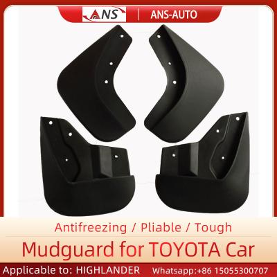 Anti Friction Rubber Car Tyre Mudguard For Toyota Highlander