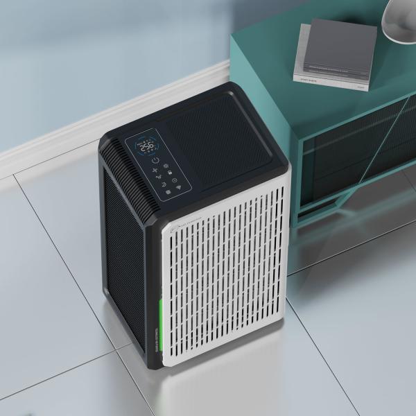 Large House True Hepa Office Air Purifier Wifi Control  UV Sterilization