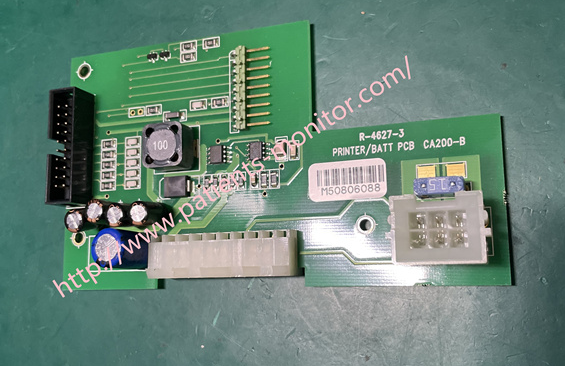 Tarjeta de batería del desfibrilador Innomed Cardio-Aid 200-B R-4627-3 PRINTERBATT PCB CA200-B Usada