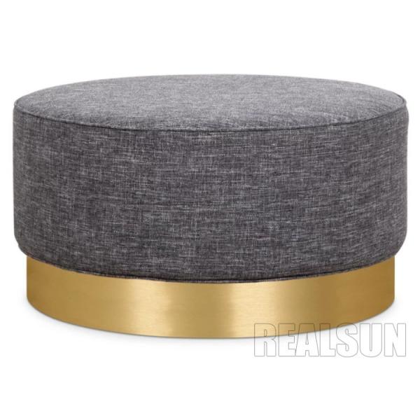 Seated Storage Cloth Footstool Bedroom Ottoman Bench Velvet Home Furniture