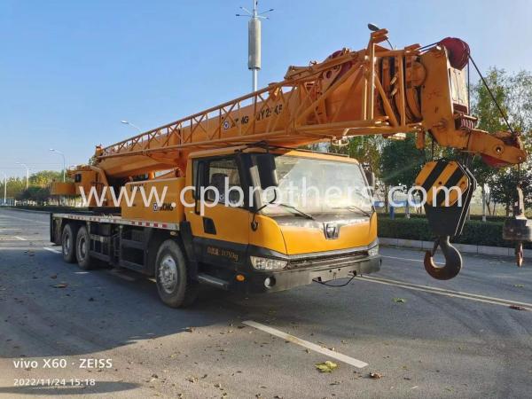 Certification ISO9001 Grue élévatrice 2019 Xg 25 tonnes Grue camion usagée Service après-vente