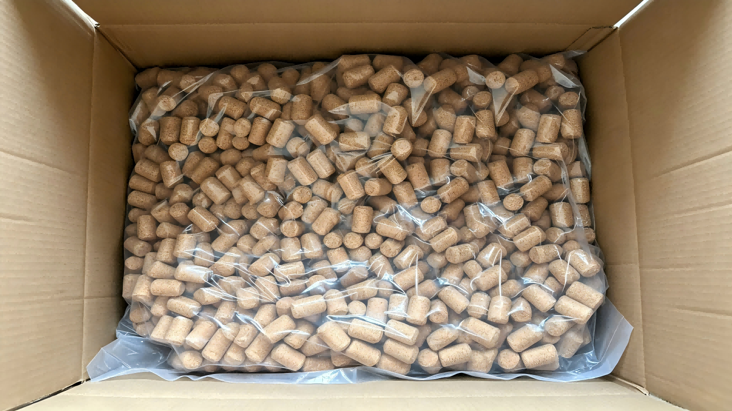FDA Approved Champagne Cork Customizable Colors Pressure Resistance 6 Bars Sparkling Wine