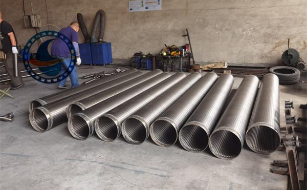 219mm Stainless Steel Johnson Water Well Screen 1.0mm Slot