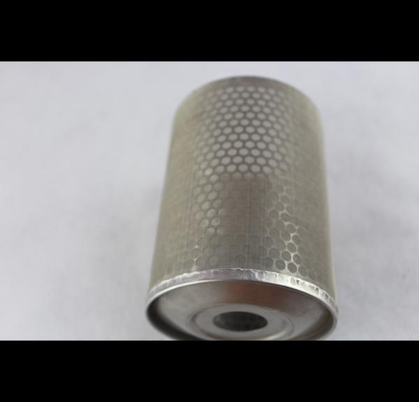 Thickness 1mm-50mm Perforated Steel Pipe , Carbon Steel Perforated Round Tubing