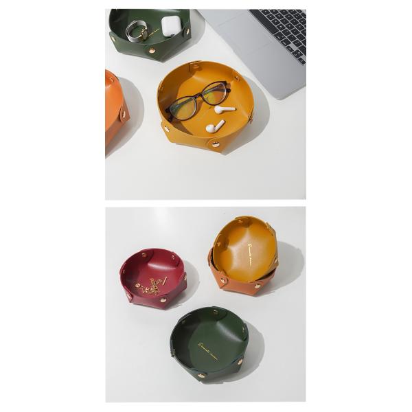 Настроенный логотип складной кожи под кроватью хранилищный организатор с изоляционным мешком оранжевый