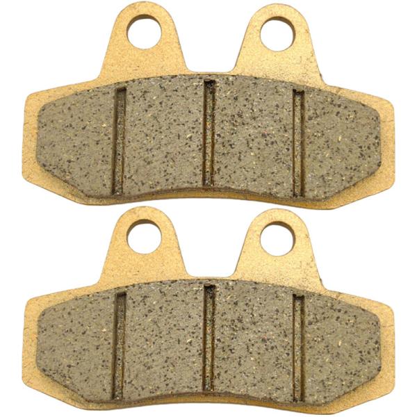 Motorcycles BAJAJ Brake Pads Friction 0.4-0.6 Heat Resistant Front / Rear Position