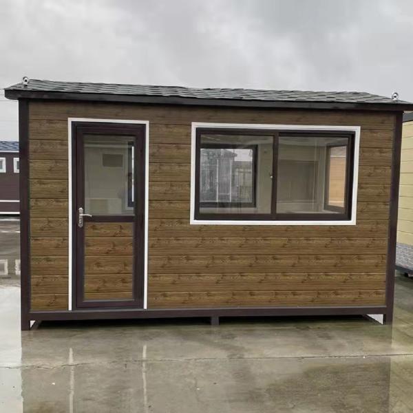 Earthquake Resistant SIP Panel House Shell Package Container Houses For Plant