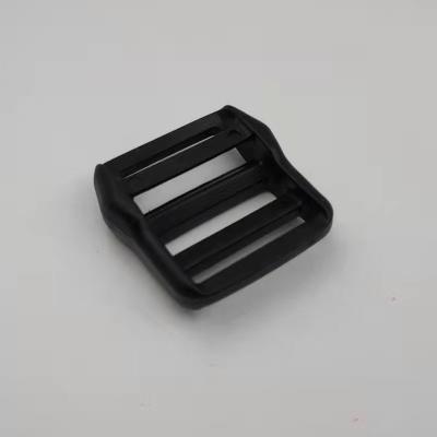 ODM 2.6mm Thick Plastic Slide Buckle Black 20mm Webbing Buckle