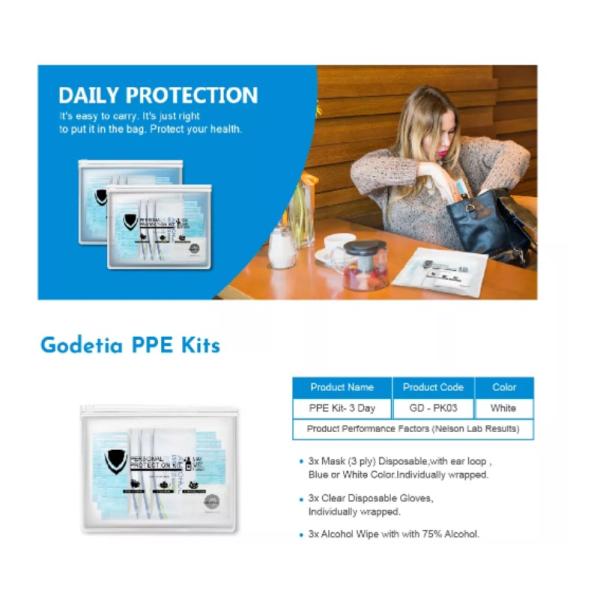 Polyplopylene Disposable PPE Kit For Travel Non Woven Ergonomic