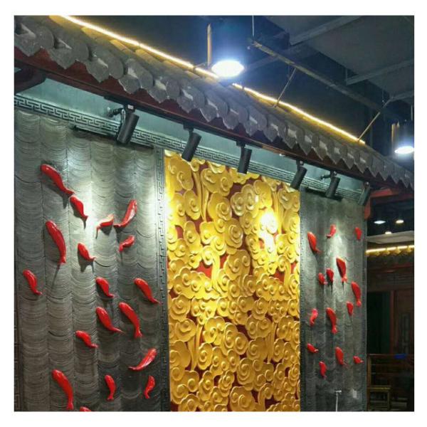 Casa de telhado telhado velha da decoração Unglazed das telhas de telhado da parede interior