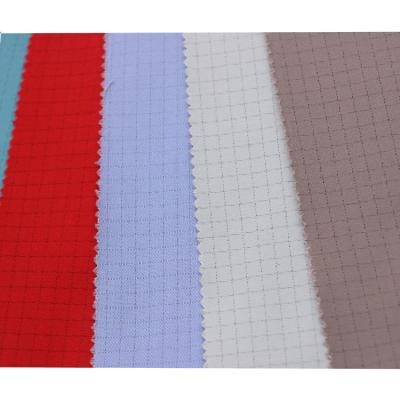 Electrical Conductive Anti Static ESD Fabrics Polyester For Cleanroom