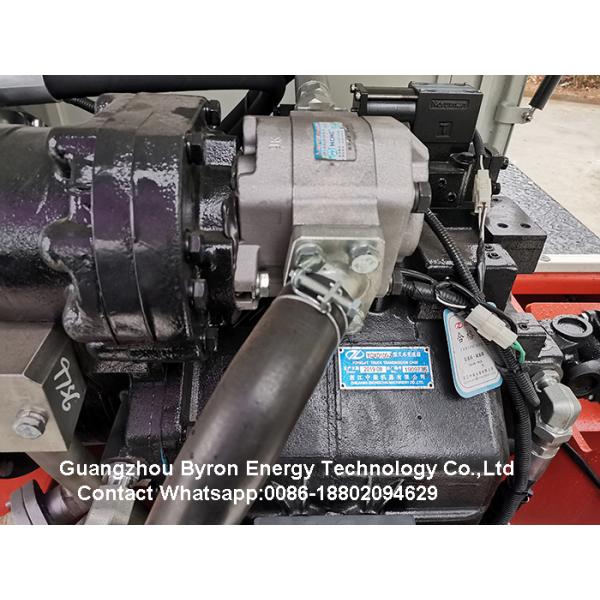 Caminhão de forquilha lateral diesel do carregador de 3 T para a carga longa extra com motor de ISUZU