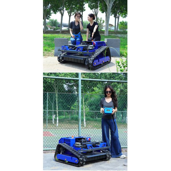 US Spot Remote Control Crawler Mower Fast Mowing, Off-road Driving Structure Weeding Machine for Municipal Greening and Farmland
