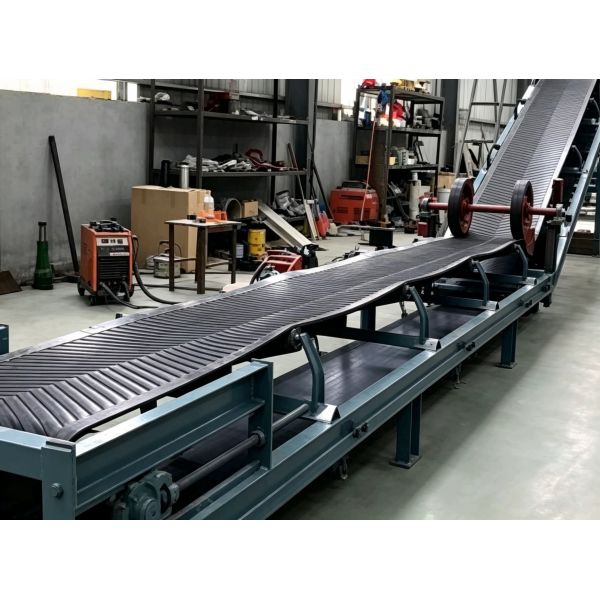 Environmentally Friendly Power Plant Equipment High Efficiency Bucket Elevator Adjustable Speed