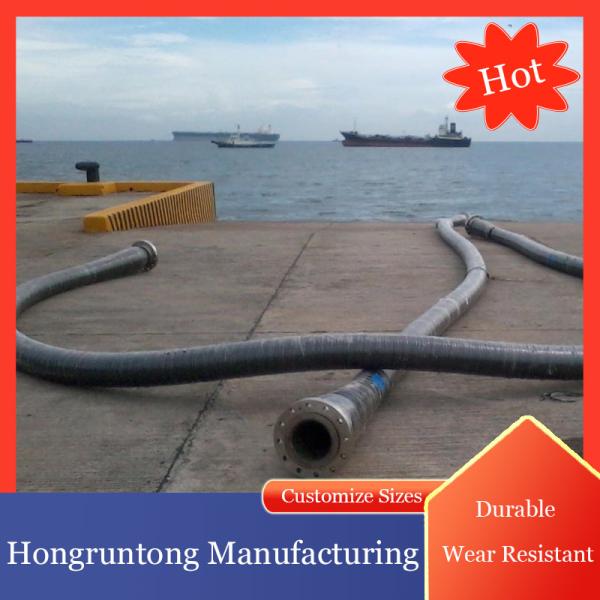 Leak Proof Floating Dredging Hose Multiple Layers Dredging Pipe For Mud Transport
