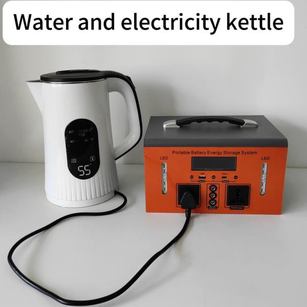 300W Off-Grid Solar Mobile Device Charging Station with 12V DC Output Correction Wave