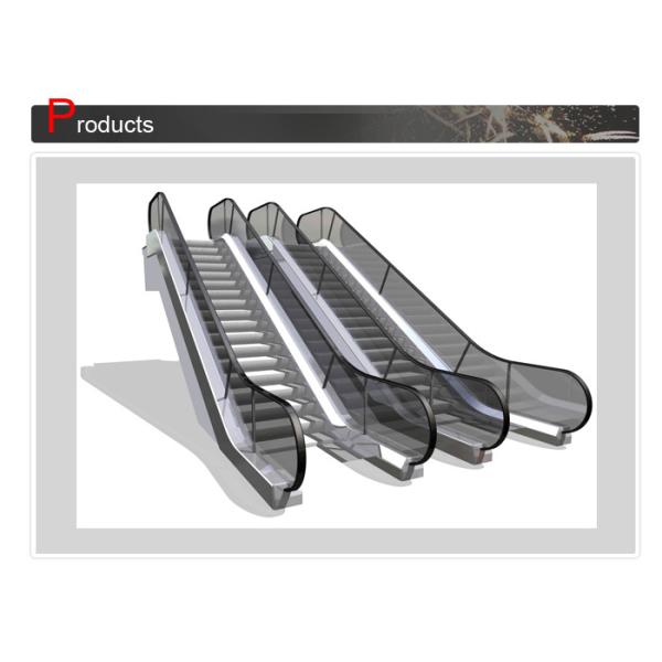 Speed 100 fpm Safe Comfortable Heavy Duty VVVF Moving Walk Escalator For Shopping Mall , SN - ES - ID085