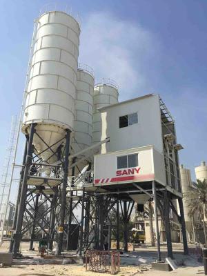 Sany HZS60F  Concrete Batching Plant with 2*18.5 KW Motor Power