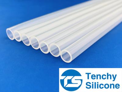 Tubulação flexível habilitado do silicone de FDA, mangueira de alta temperatura do silicone