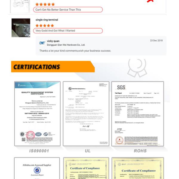 Tyco TE Connectivity Amp 61794-1 Terminals Splices Ring Terminals Spade Terminals Ring Tongue 18 14 AWG