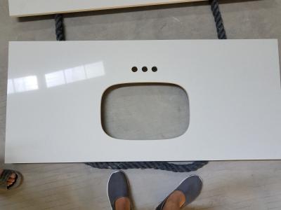 A vaidade econômica do banheiro de quartzo cobre a porcentagem da areia de quartzo de 93%