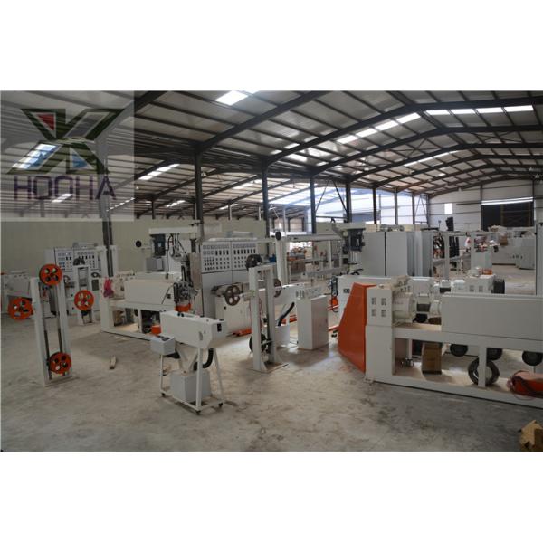 Кабель PE PVC делая оборудованием медную машину Mnufacturing силового кабеля машины штранг-прессования кабеля меди кабеля Flxible