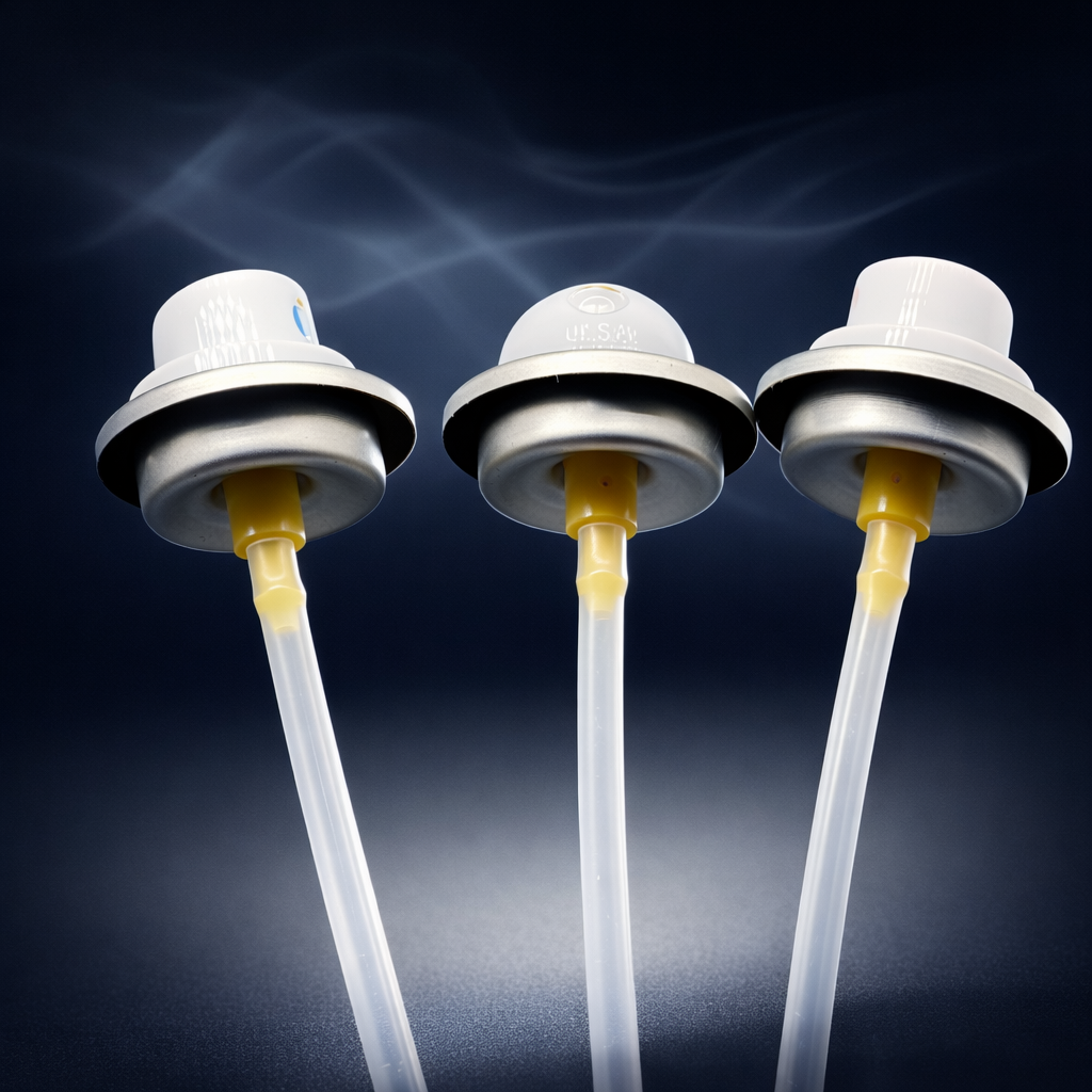 Enhanced Fine Mist Aerosol Valve for Wide-Space Air Freshener Use