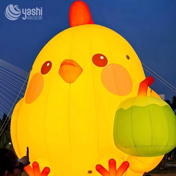 Outdoor Small Cartoon Inflatable Decorations for Celebration
